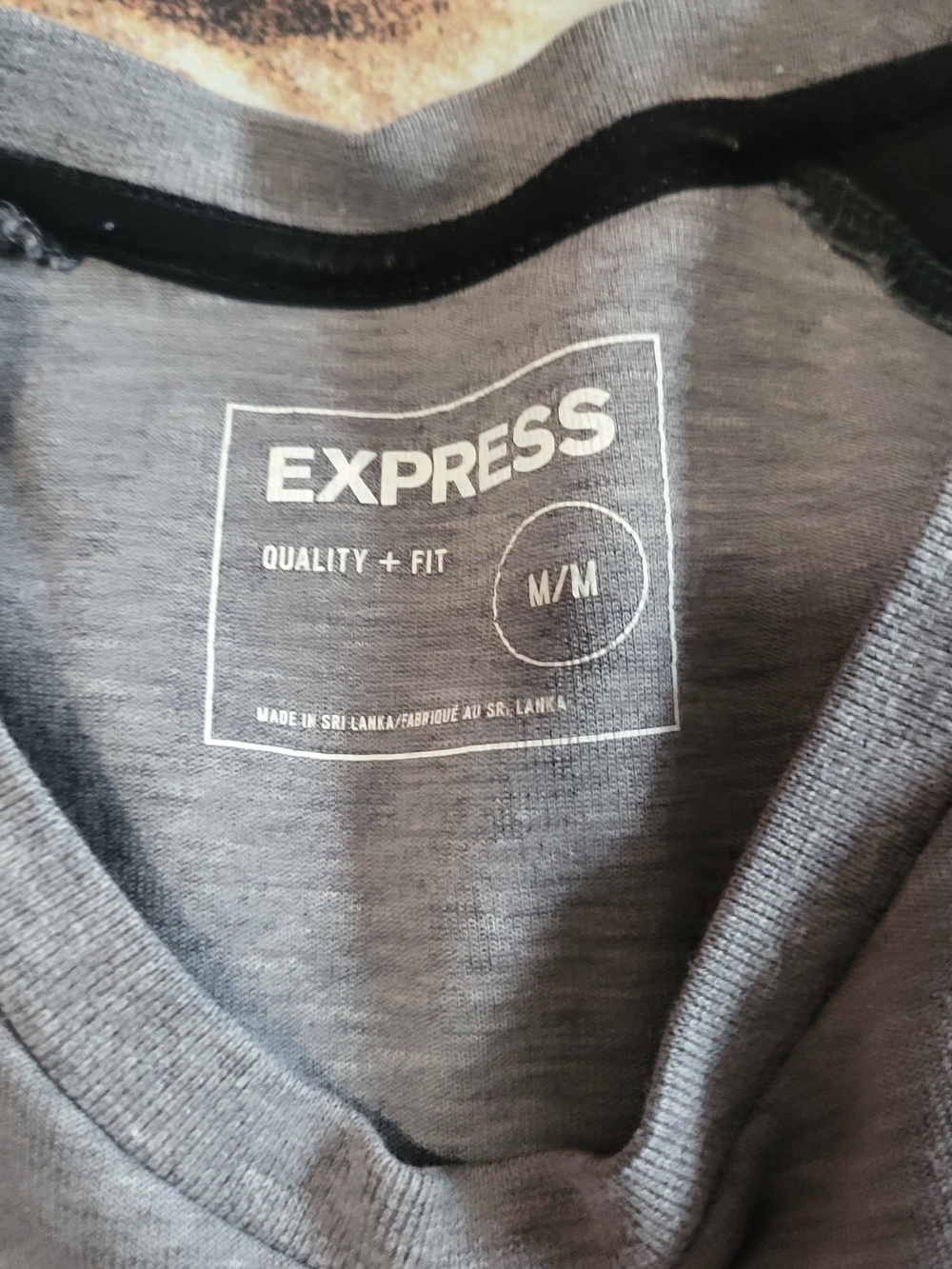 Express Men’s Crew Neck Sweater - Gray